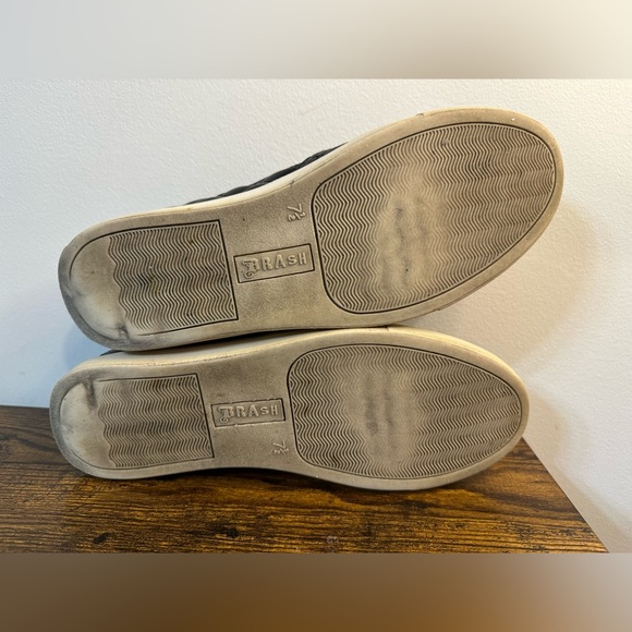 Brash Womens Black Slide Ons size 7.5 - Picture 4 of 5